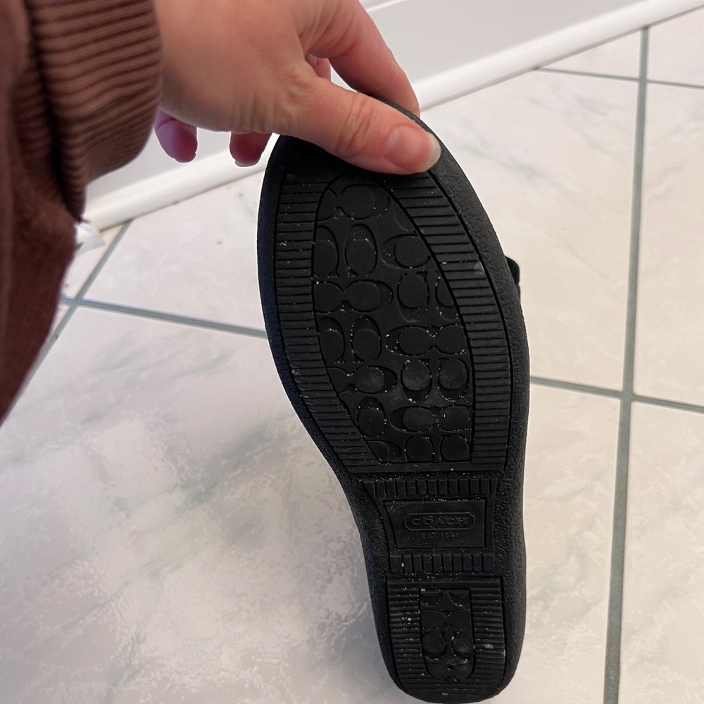 Coach Tanesha Suede Mid-Calf Boot Size 7.5B - Picture 5 of 13